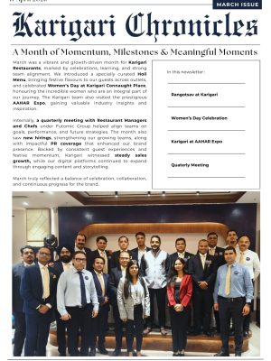 Karigari Chronicles - December Issue